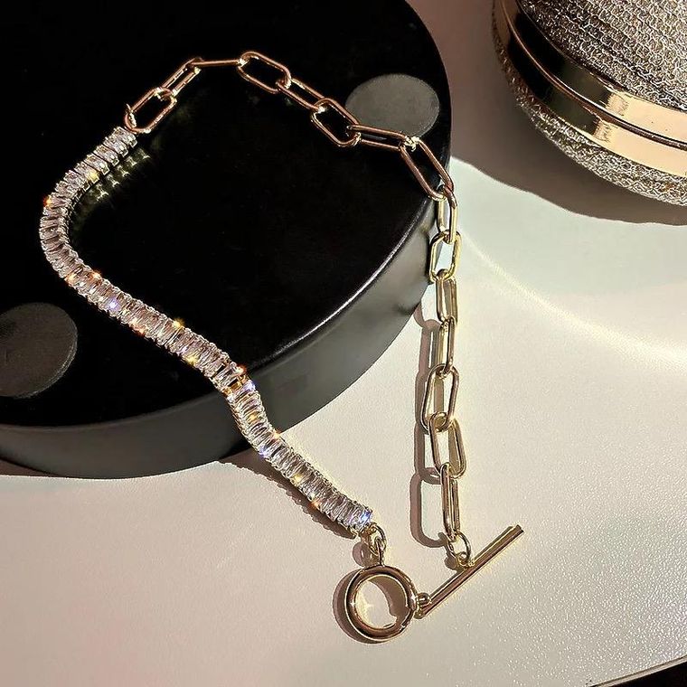 Gold & Diamond Choker