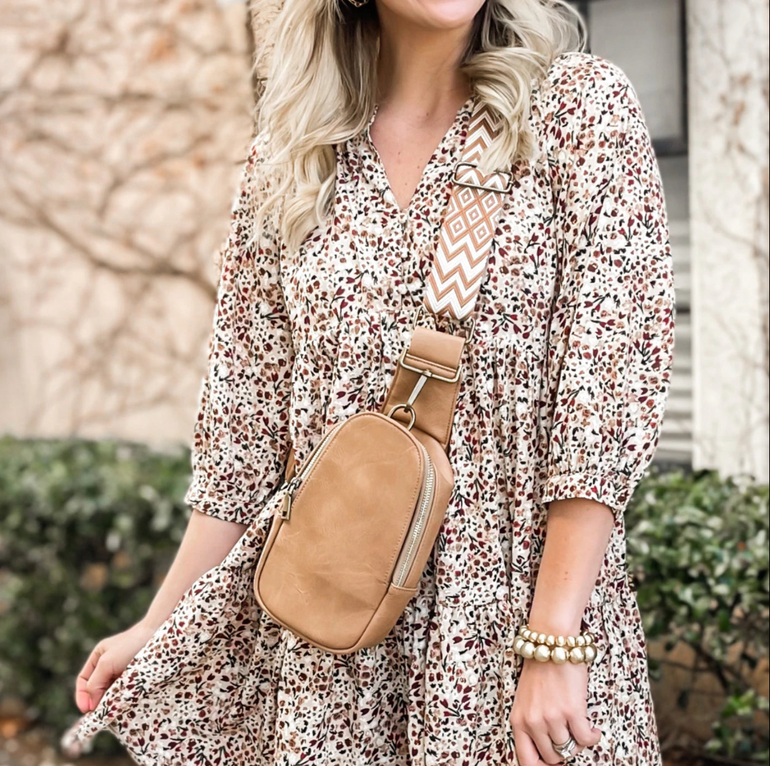 Miranda Sling Bag (BLACK)- Choose Your Strap!