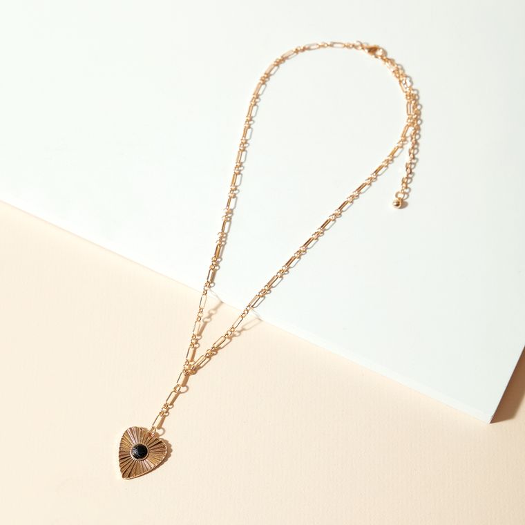 Heart Stone Lariat