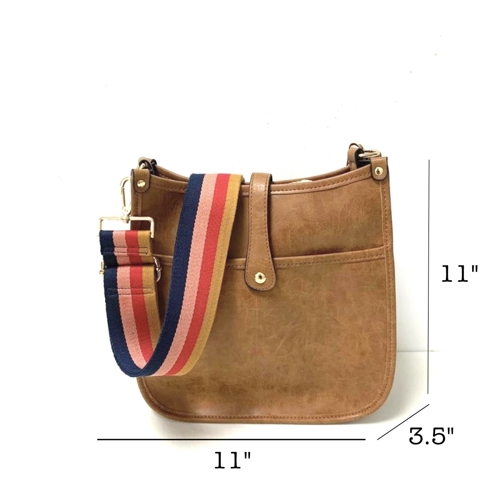 Courier Bag (GREY)- Choose Your Strap!