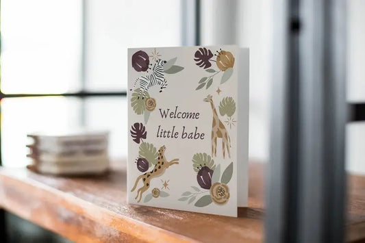 Welcome Little Babe Card