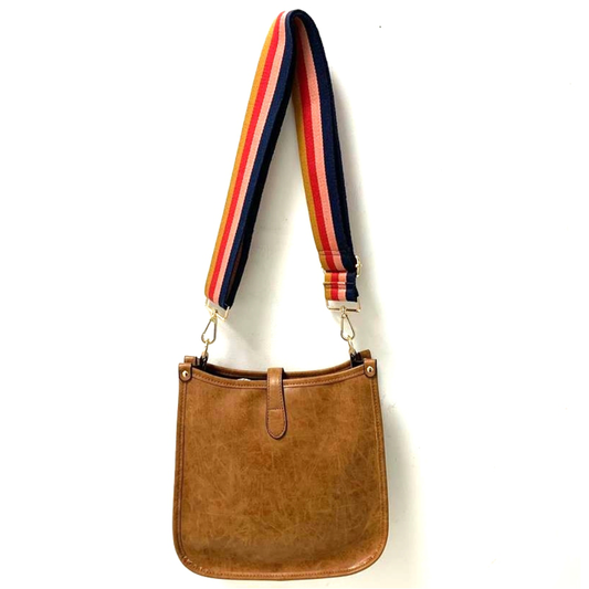Courier Bag (BROWN)- Choose Your Strap!