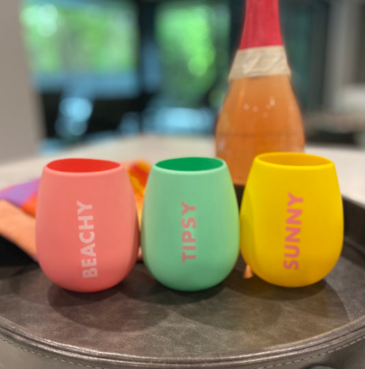 Silicone Wine Glass- multiple styles