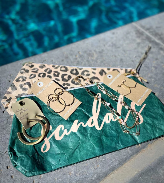 Tyvek Shoe Bag - Green
