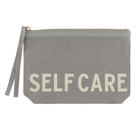 Self Care Canvas Pouch