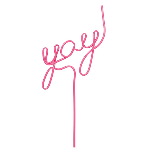Yay Word Straw