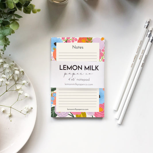 Floral Notepad